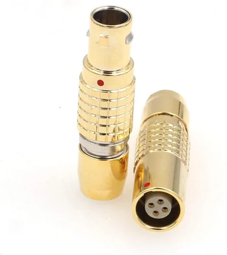 Miniatura 14 de 1B PHG y FGG 2 pin Push-Pull Conector Circular Enchufe macho y enchufe hembra Color Negro
