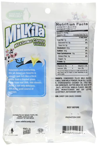 Miniatura 2 de Unican - Caramelo de leche Milkita (peso neto: 4.23 onzas)