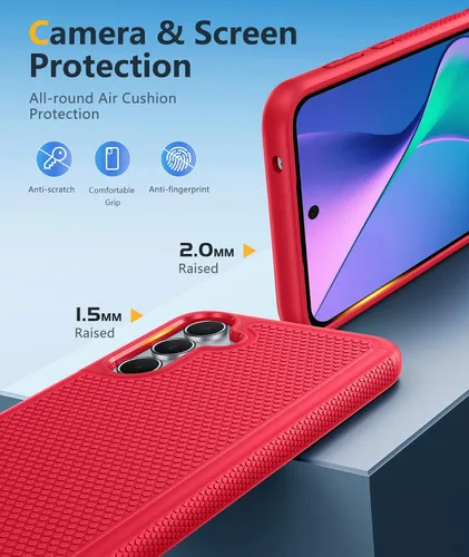 Miniatura 1053 de FNTCASE Funda para iPhone 17 Pro: Fundas delgadas translúcidas de color azul claro compatibles con MagSafe, protección completa de la cámara