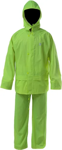 Miniatura 4 de Rizzon Chaqueta de traje de lluvia para hombres y mujeres, impermeable, ligero, equipo de lluvia para exteriores, granja, pesca, motocicleta