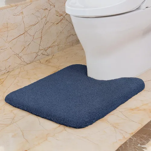 Miniatura 41 de VANZAVANZU Alfombras de Baño Antideslizantes Ultra Suaves Absorbentes de Microfibra Esponjosas Gruesas Alfombras de Baño Lavables a Máquina Gris