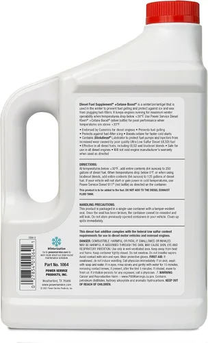 Miniatura 2 de Power Service Suplemento de combustible diésel Antigel 64 oz., Paquete de 1