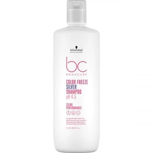 Schwarzkopf BC pH4.5 Color Freeze Micelar Silver Shampoo 1L