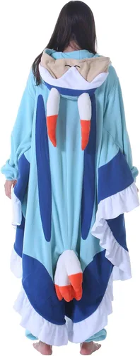 Miniatura 6 de DELEY Adults Unisex Onesie Halloween Costumes Animal Cosplay Pajamas Warm Sleepwear Homewear