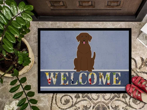 Miniatura 3 de Caroline's Treasures BB5637MAT - Felpudo de bienvenida de 18 x 27 pulgadas, para interiores y exteriores, para entrada, antideslizante, lavable