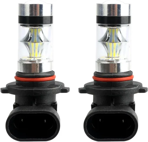 Miniatura 7 de QODOLSI 2 bombillas LED 9005/9006 antiniebla para automóvil, luces de circulación diurna, luz delantera de 6500 K, luces de haz bajo de 12 V 100 W