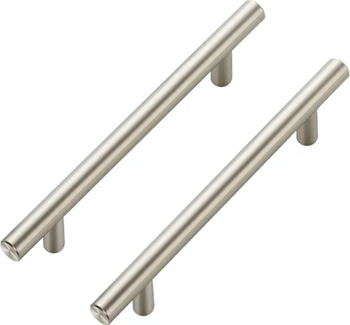 Miniatura 12 de Ravinte - Paquete de 32 unidades de tiradores para gabinetes de 7.38 pulgadas de acero inoxidable en color negro mate para cocina; tiradores de 7.38
