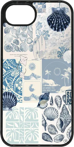 Miniatura 17 de Funda de teléfono de playa de verano a prueba de golpes y protectora con hibisco, bonitas fundas de teléfono para iPhone XR jamaica (Hibiscus Flower)