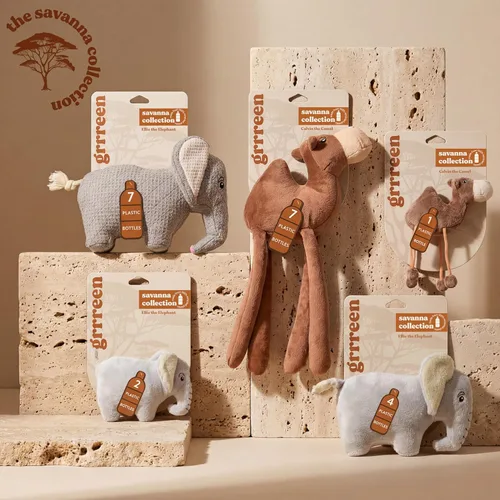 Miniatura 6 de Juguetes para perros Animal de peluche de elefante para perros Juguete ecológico para perros pequeños