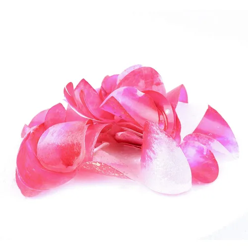 Miniatura 12 de Crystal Candy Pétalos comestibles de color naranja y amarillo quemado, pétalos de flores comestibles coloridos para pasteles, cupcakes