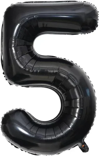 Miniatura 2 de Globos negros del número 50 de 40 pulgadas con corona, globos de cumpleaños 50 para hombres y mujeres, decoraciones de cumpleaños 50, globos
