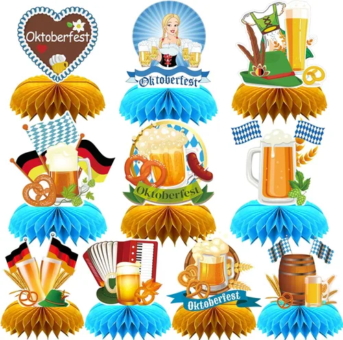 Miniatura 21 de 10 piezas de centros de mesa de panal de abeja de San Valentín para la mesa, decoraciones de San Valentín, centro de mesa de panal, centros de mesa