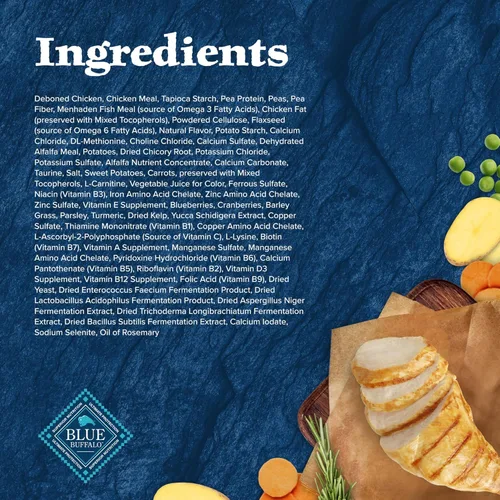 Miniatura 5 de Blue Buffalo Wilderness Alimento seco natural con alto contenido de proteínas, sin granos para gatos adultos, control de peso, pollo, bolsa de 11