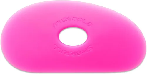 Miniatura 7 de MudTools Forma 1 costilla de polímero para artistas de cerámica y arcilla, color verde, flexibilidad firme (G1)