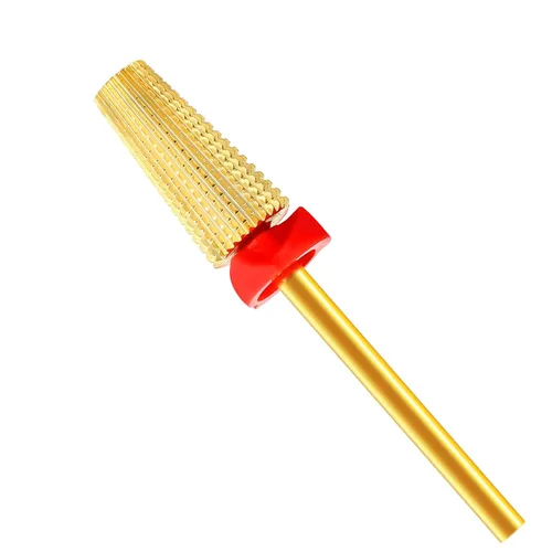 Miniatura 9 de SQULIGT Broca para uñas de tungsteno, 5 en 1 de carburo cónico, vástago de 3/32 pulgadas, uso de rotación bidireccional, para uñas, eliminación