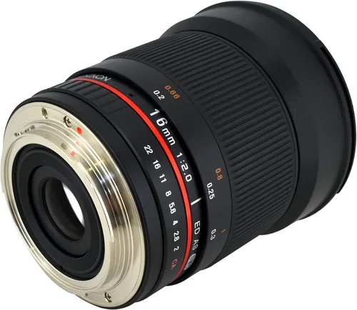 Miniatura 2 de Rokinon 16MAF-N lentes asférica, de gran angular 16 mm f/2.0
