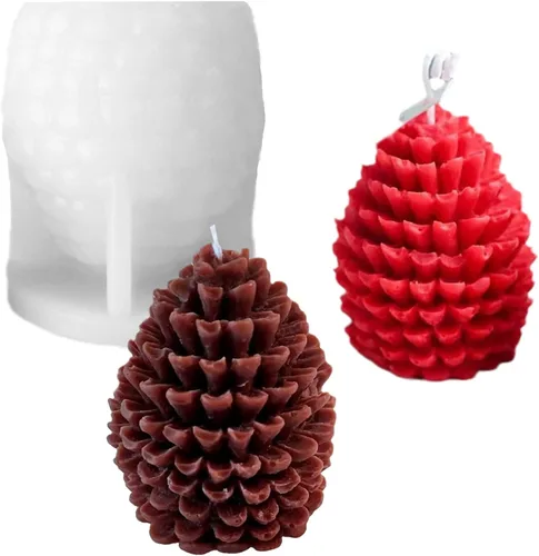 Miniatura 16 de 4PCS Moldes de Silicona para Árbol de Navidad, Moldes de Velas 3D para Hacer Velas Perfumadas, Jabón Hecho a Mano, Bomba de Baño, Barra de Loción, 4