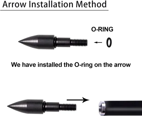 Miniatura 5 de 31Inch Carbon Arrow, Practice Hunting Arrows, Camo Turkey Feather Fletching, Arrows for Compound & Recurve Bow with Removable Tips Adjustable Nocks
