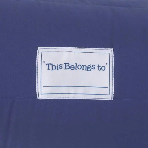 Miniatura 3 de Everything Kids Tapete para siesta de tiburón azul y gris con almohada y manta, gris, azul, azul marino, naranja Tiburón - Azul/Gr