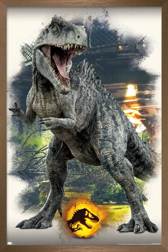 Miniatura 9 de Trends International Jurassic World: Dominion - Póster de pared focal Giganotosaurus, 14.725 x 22.375 pulgadas, paquete de póster y montaje prémium