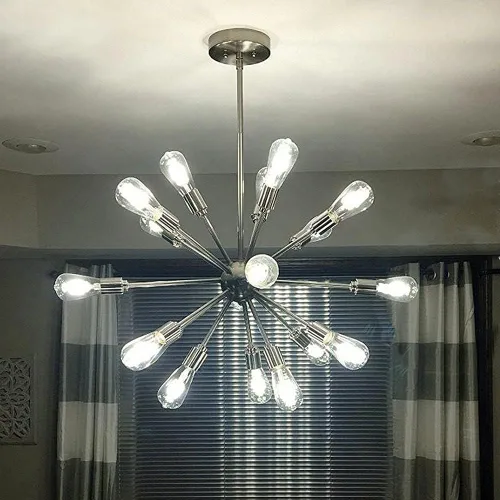 Miniatura 6 de Bombillas LED E26, equivalente a 40 W, 4000 K, bombilla de filamento LED clásico de vidrio transparente A19, no regulable, paquete de 6 4000 K
