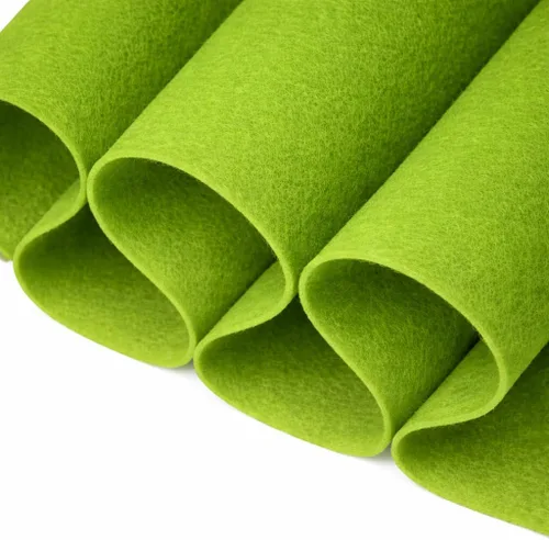 Miniatura 25 de FabricLA - Tela de fieltro acrílico Material suave, no rígido 72 pulgadas de ancho, 1.6 mm de grosor Fieltro por yarda para manualidades