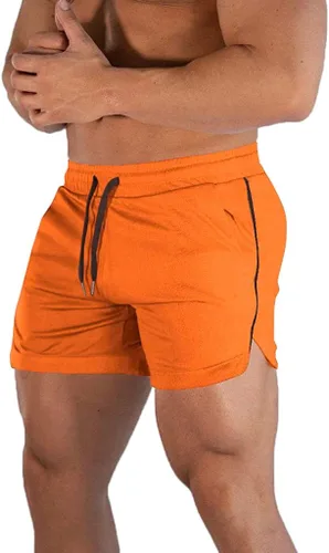 Miniatura 6 de EVERWORTH Pantalones cortos deportivos para hombre, pantalones cortos de entrenamiento para gimnasio, pantalones cortos casuales para correr