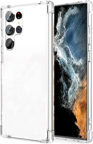 Para Samsung Galaxy S22 5G Ultra Funda De Absorción De Golpes Flexible TPU Caucho Protector De Teléfono Celular Para Samsung Galaxy S22 5G Ultra