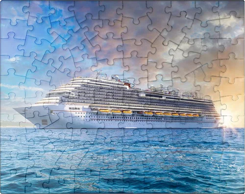 Miniatura 9 de MyPuzzle Cruise Ship in The Caribbean - Rompecabezas prémium de 1000 piezas para adultos