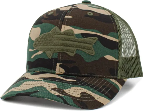 Miniatura 30 de KBETHOS Tactical Operator Collection USA Fishing Mesh Ballcap Flag Patch America Outdoors Trucker Baseball Cap