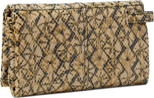 Miniatura 2 de HOBO Keen - Cartera triple para mujer, forro de poliéster con cierre de botón a presión, práctica y elegante cartera compacta, Twinkle Print, Keen