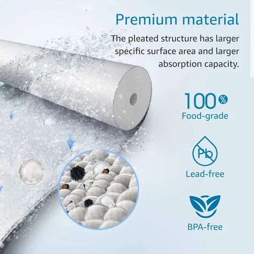 Miniatura 5 de AQUA CREST AP810 - Filtro de agua de repuesto para toda la casa para 3M® Aqua-Pure AP810, AP801, AP811, Whirlpool® WHKF-GD25BB, WHKF-DWHBB, 5