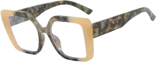 Miniatura 7 de Shiratori Gafas para Bloqueo de Luz Azul con Marco Rectangular y Estilo Elegante Preppy para Mujeres, Lentes para Computadora