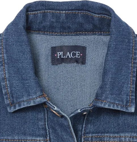 Miniatura 2 de The Children's Place Chaqueta vaquera básica para niñas