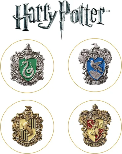 Miniatura 4 de Set de prendedores con los escudos de las casas de Harry Potter