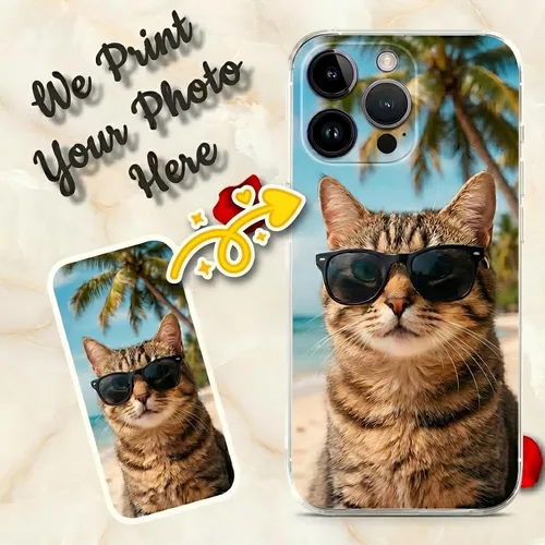 Miniatura 2 de Fundas de teléfono personalizadas con fotos para iPhone 17 16 15 14 13 12 11 Pro/Max/Plus/Mini, funda de teléfono personalizada, funda de TPU