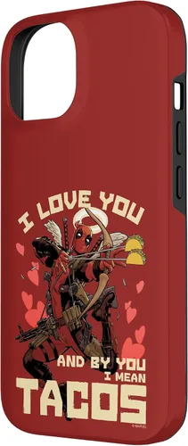 Miniatura 5 de Marvel Deadpool I Love You and by You I Mean Tacos - Carcasa para iPhone 17