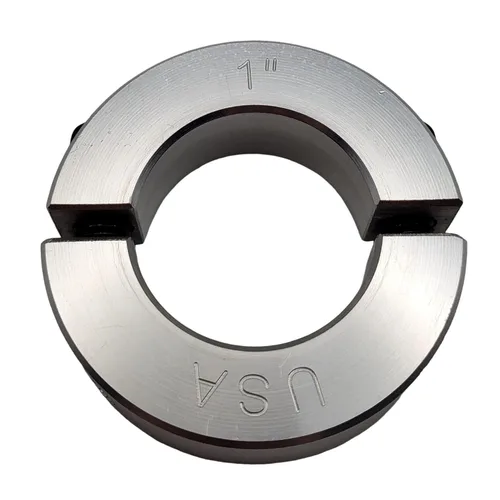 Miniatura 18 de Diámetro de orificio de 0.50 pulgadas - Abrazadera del collar de eje de dos piezas - Aluminio 2024 (paquete de 4)