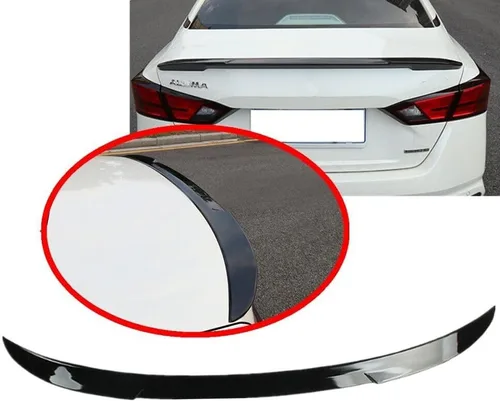 Miniatura 4 de Alerón trasero negro brillante 2019-2025 compatible con Nissan Altima S SR SL SV tapa de maletero Duckbill 2020 2021 2022 2023 2024