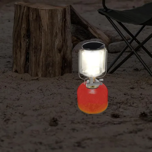 Miniatura 4 de Healifty Linterna compacta de gas propano con bolsa de almacenamiento, lámpara de campamento al aire libre para senderismo, pesca, iluminación