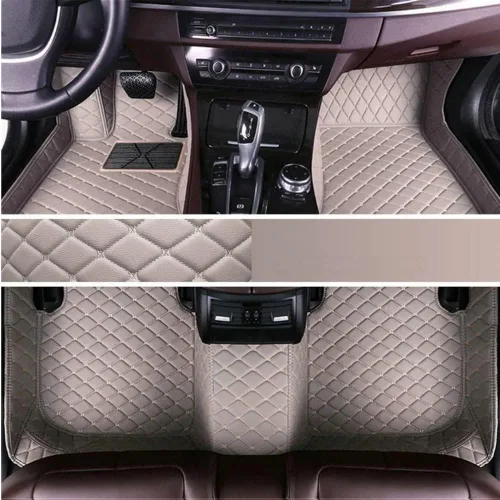 Miniatura 20 de Alfombrillas automotrices personalizadas para 99.99 % de los sedán, SUV, automóvil deportivo, hombres y mujeres, protección completa, almohadillas