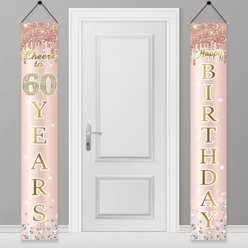 Miniatura 9 de Decoración de cumpleaños número 13 para niñas, cartel de feliz cumpleaños de 13 adolescentes, suministros para fiesta, telón de fondo de cumpleaños