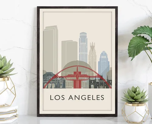 Miniatura 38 de Póster de horizonte de San Antonio, impresión de paisaje urbano y monumento, arte de pared para el hogar, decoración de pared de oficina, 12 x 18