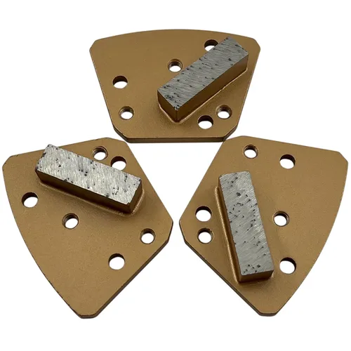 Miniatura 17 de Bolt on Diamond - Discos de molienda para pisos, húmedos o secos, juego de 3, unión dura, grano 18/20