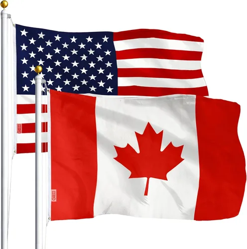 Miniatura 14 de G128 Paquete Combo: Bandera Americana de EE. UU. 3 x 5 pies 75D con estrellas impresas y Bandera de México (mexicana) 3 x 5 pies 75D impresa Estados