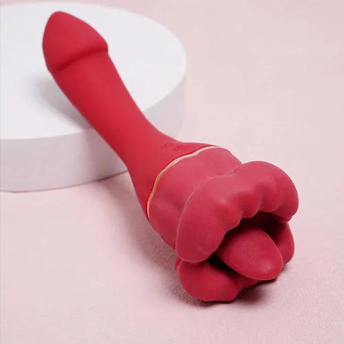 Miniatura 6 de Juguetes sexuales con vibrador de punto G, juguete sexual femenino adulto con 10 frecuencias vibratorias y 10 frecuencias de lamer la lengua