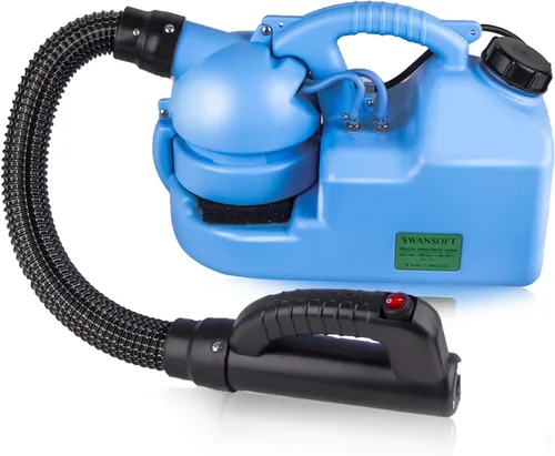 SWANSOFT Máquina de nebulización ULV de 7 L (1.85 galones), pulverizador atomizador eléctrico, máquina de nebulizadores portátil para interiores y