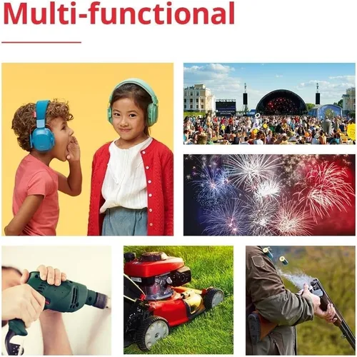 Miniatura 7 de Alpine Muffy Kids - Protección auditiva - Certificado CE y ANSI - Ajustable para edades de 3 a 16 años - Auriculares con cancelación de ruido