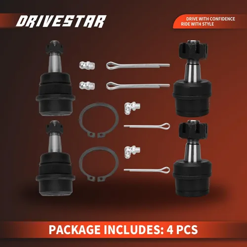 Miniatura 3 de Kit de suspensión delantera, ensamblaje de rótulas superiores e inferiores, para Jeep Wrangler 2007-2017/para Cherokee 1999-2004, K3134 K3185, 4