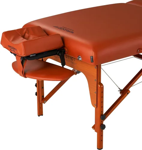 Miniatura 4 de Master Massage Santana Pro - Mesa de masaje portátil de 31 pulgadas, amortiguación de espuma viscoelástica, paneles de piernas Reiki, mesa